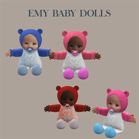 Lana Cc Finds Baby Dolls By Leosims Sims Baby Sims 4 Sims