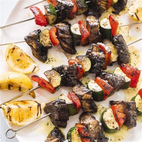 Vegetable Kebabs With A Crisp Exterior And Juicy Interior The Columbian