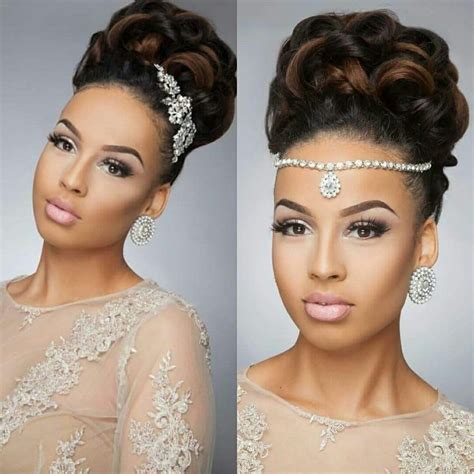 15 Photos Wedding Hairstyles For Black Bridesmaids