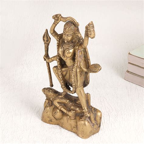 Buy Maa Kaali Brass Statue Online IndianShelf