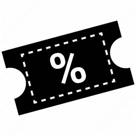 Coupon Discount Sale Icon