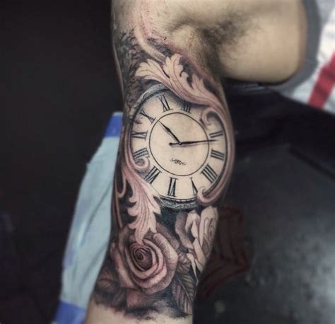 Best Of Inner Bicep Clock Tattoo Best Tattoo Design