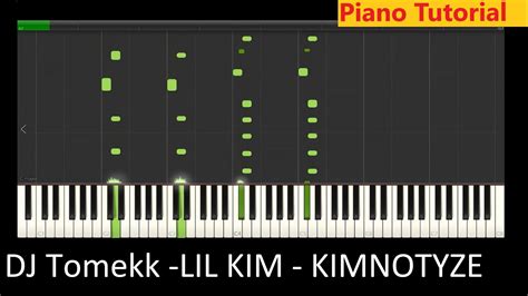 dj tomekk feat lil kim kimnotyze piano tutorial easy for beginner youtube