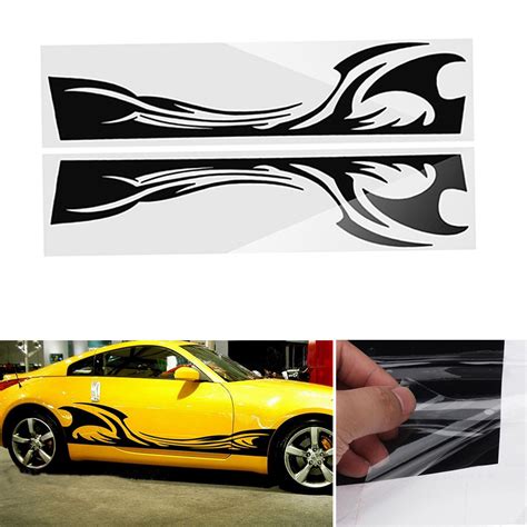 Other 210cm38cm Sports Stripe Pattern Style Car Stickers Vinyl Decal