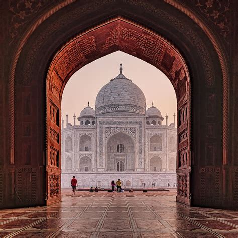 Dawn At Taj Mahal Photograph By William Yu Fine Art America