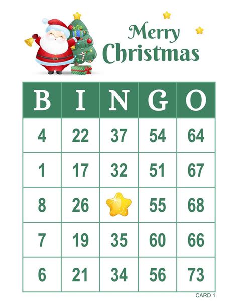 200 Christmas Bingo Cards Pdf Download 1 And 2 Per Page Etsy