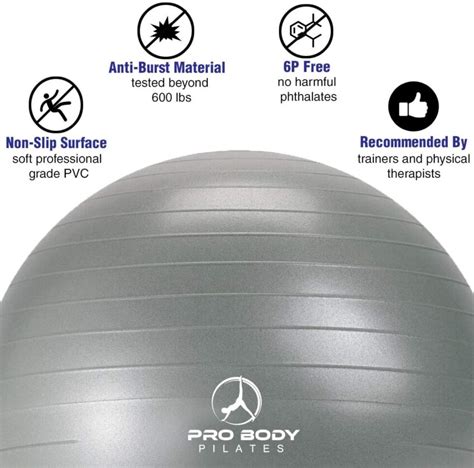 Probody Pilates Exercise Ball Bodyhd Fitness