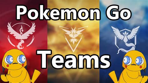 Pokemon Go Teams Youtube