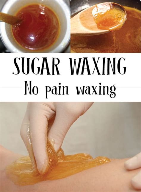 I work at a sugaring boutique and applying against the hair and removing with the growth you have. Sugar Waxing No pain waxing | Beauty | Pinterest | Pain d ...