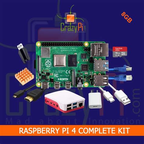 Raspberry Pi 4 Starter Complete Kit