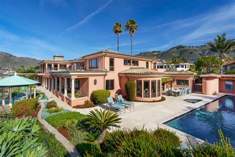 Remarkable Oceanfront Estate California Luxury Homes Mansions For