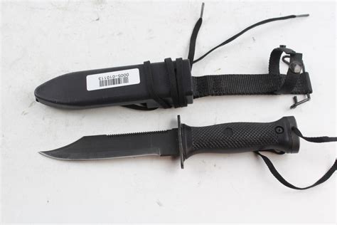 Usn Mk3 Mod 0 Fixed Blade Knife With Sheath Property Room