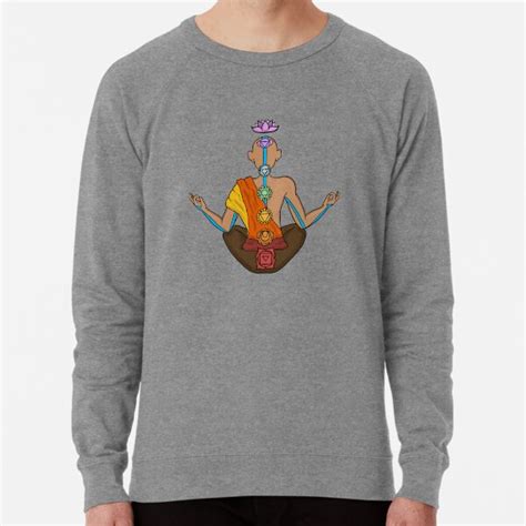 Aangs Meditation Lightweight Sweatshirt For Sale By Carlydaehnick71