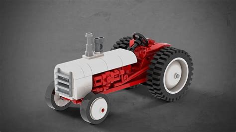 Lego Moc Small Vintage Tractor By Masterbuilderktc Rebrickable