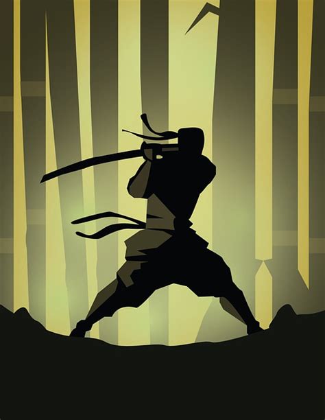 Free Photo Ninja Action Forest Silhouette Sword Warrior Max Pixel