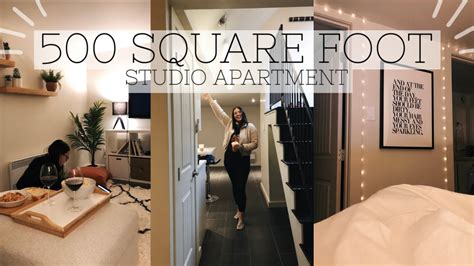 Studio Apartment Tour 500 Sqft Bachelor Suite Apartment Tour With