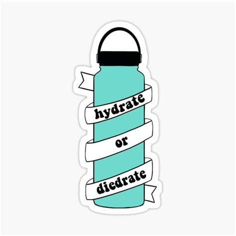 Hydrate Or Diedrate Sticker By Hsan1400 Redbubble
