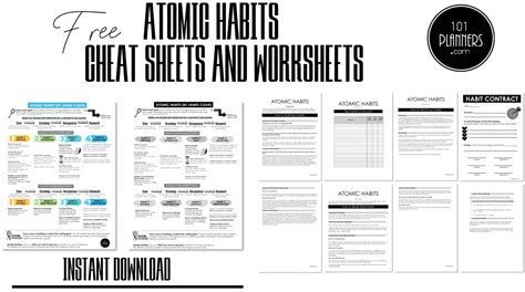 Image Result For Atomic Habits Cheat Sheet Seven Habits Highly Hot