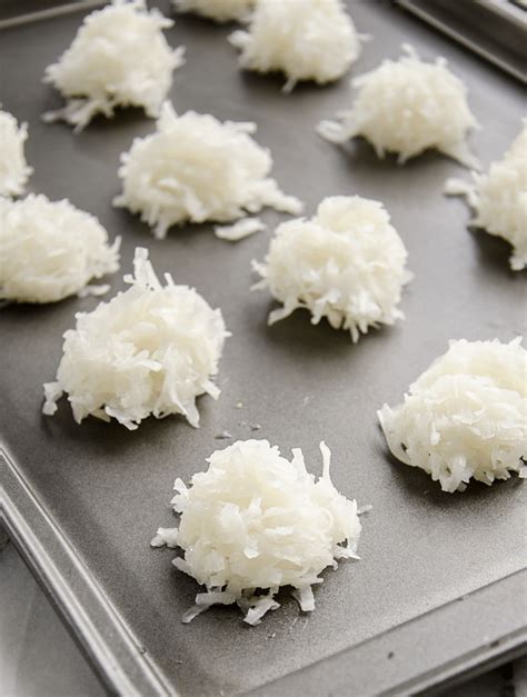 Easy Coconut Macaroon Cookie Recipe Chic And Sugar