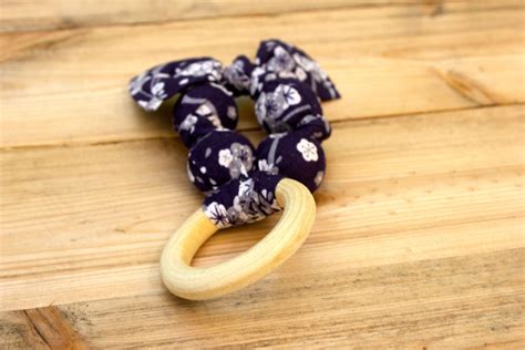 Natural Teething Toy Wooden Teething Toy Baby Toy Natural