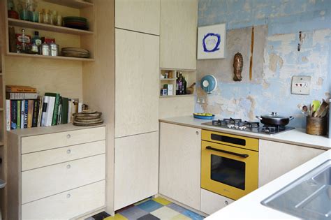 If the staining process is done correctly, you can achieve amazingly pleasing results that will make your cabinets look like new. Birch Plywood kitchen - StonerMakes