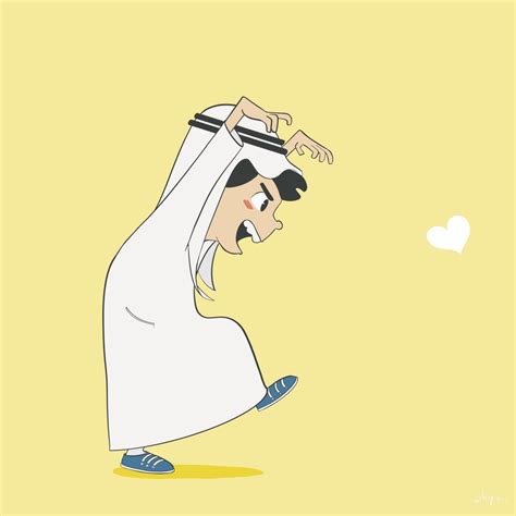 Arab Cartoon Characters Eid T Card Designs Commissioned Project