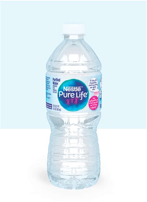 20 Oz Bottle Of Nestle Pure Life Purified Water