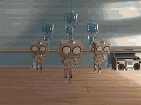 Dancing Robot Animation