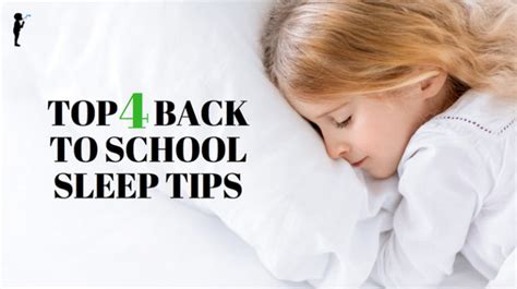 Top 4 Back To School Sleep Tips Naturopathic Pediatrics