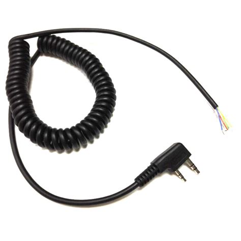4 Wire Speaker Mic Cable Line For Baofeng Uv5r For Kenwood For Tk370