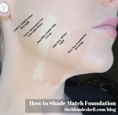 Shadematch2copy Find Your Foundation Shade Perfect Foundation How