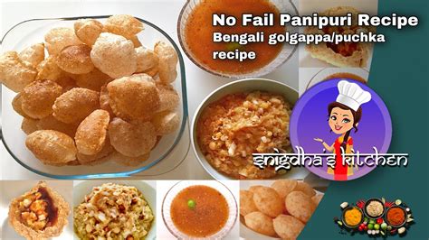 Kolkata Street Style Puchka Recipe Perfect Puri Recipe For Pani Puri