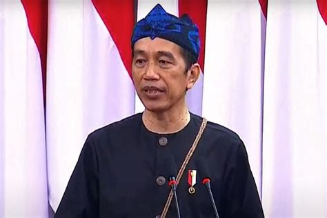 Mengenal Pakaian Adat Suku Baduy Yang Dikenakan Jokowi Dalam Sidang