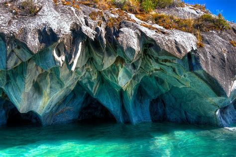 Rt @mostbreathplace #chile patagonia lago carrea marble caves of chilean patagonia. Marble Caves, Patagonia, Chile - Beautiful Places to Visit