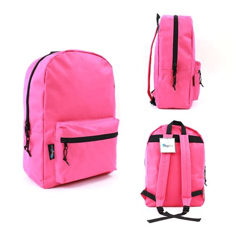 Wholesale Basic 17 Backpacks 4 Colors