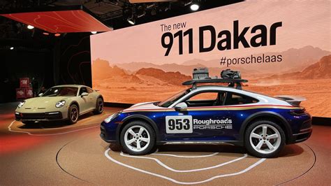 Porsches 911 Dakar Is A 473 Horsepower Jacked Up Off Road Beast The