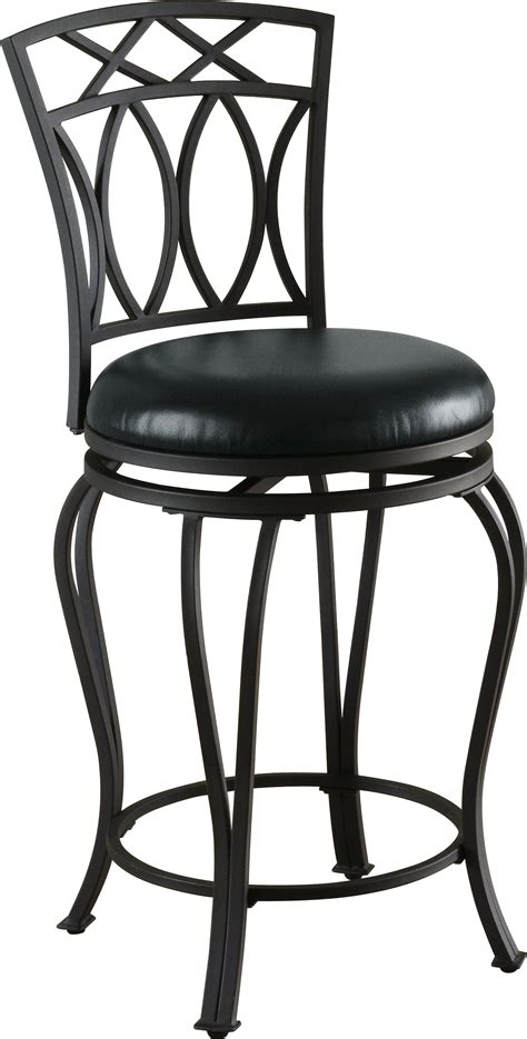 Black bar stools, set of 2. Coaster Furniture Black Metal Swivel Counter Stool | The ...