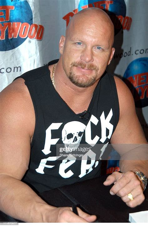 Stone Cold Steve Austin During Stone Cold Steve Austin Signs Copies
