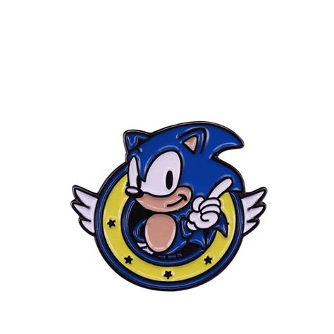 Pin Sonic Logo Pixeleate
