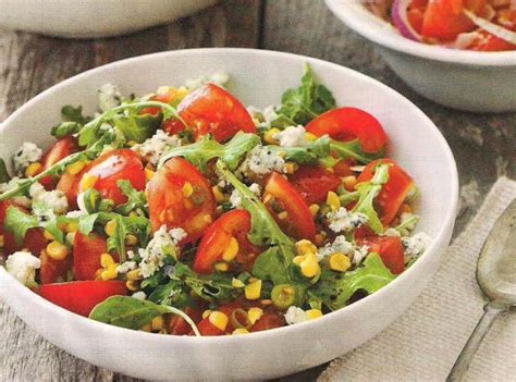 Rhapsody In Blue Cheese Tomato Salad Recipe Just A Pinch Recipes