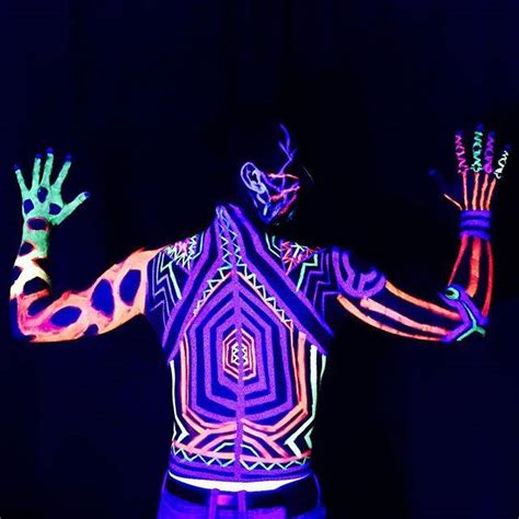 Psychedelic Body Painting Trancentral