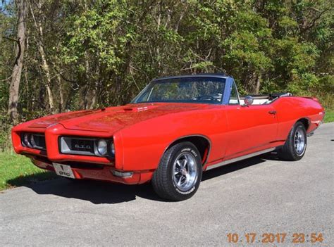 1968 Gto Convertible 400 Auto Ps Pdb All Numbers Matching Beautiful