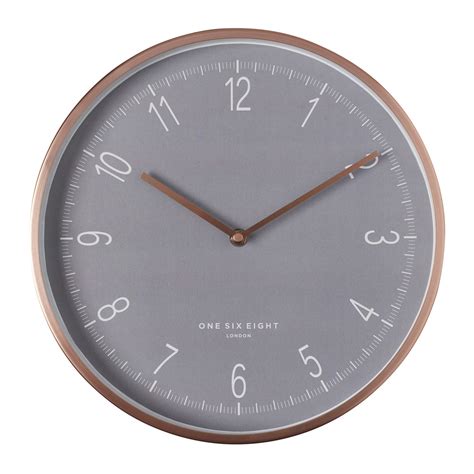 Buy Grace 30cm Silent Wall Clock Online Purely Wall Clocks