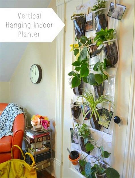 Wall Herb Garden In Shoe Organizer Hanging Planters Indoor Shoe