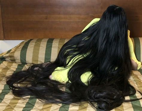 video covered in bed long hair styles long black hair long hair play