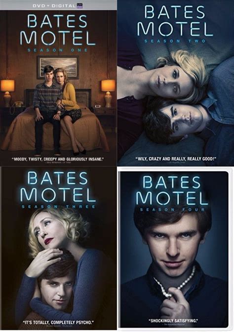 Bates Motel Dvd Set Seasons 1 5 Complete Series Bates Motel Bates