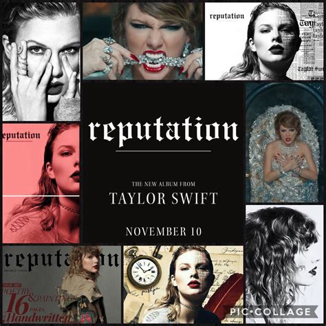Taylor Swift Reputation Collage Taylor Swift Taylor Alison Swift Swift