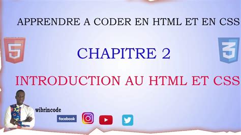 APPRENDRE HTML ET CSS (chapitre 2)#appredre #html #css  YouTube