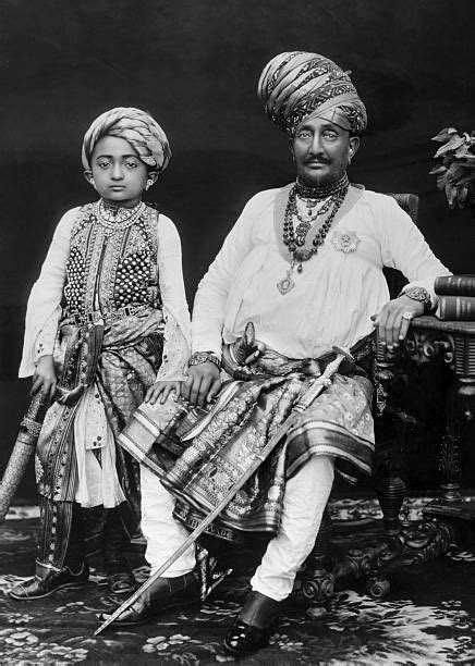 Royalty India Circa 1890 S Maharaja Jam Sahib Vibhaji Died 1895 And His Successor Jam