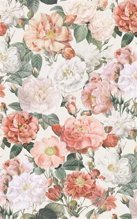 Vintage Flower Backgrounds Vintage Floral Wallpapers Vintage Flowers